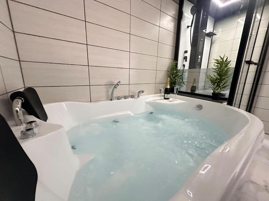 E Servagnat T3 Luxe Avec Sauna Jacuzzi Et Hammam Epernay Exterior photo